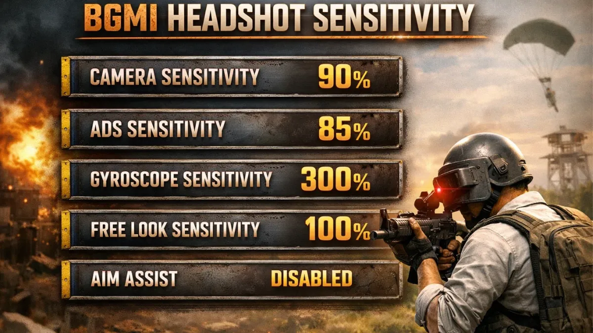 BGMI Headshot Sensitivity Guide